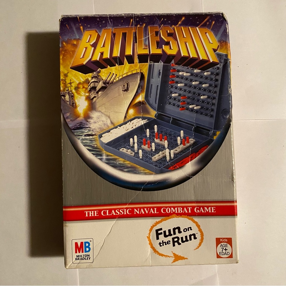 -Milton Bradley Company Battleship The Classic Naval Combat Game
